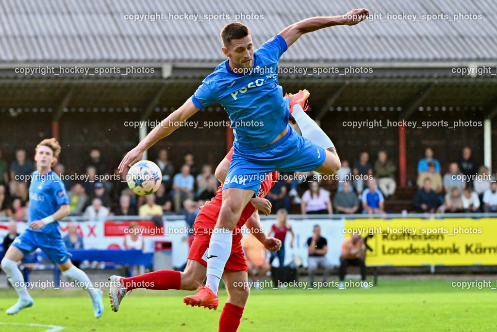 KAC 1909 vs. SAK | #22 Leo Ejup SAK, KAC 1909 vs. SAK, KAC 1909 vs. SAK am 06.09.2024 in Klagenfurt (Sportplatz KAC), Austria, (Photo by Bernd Stefan)