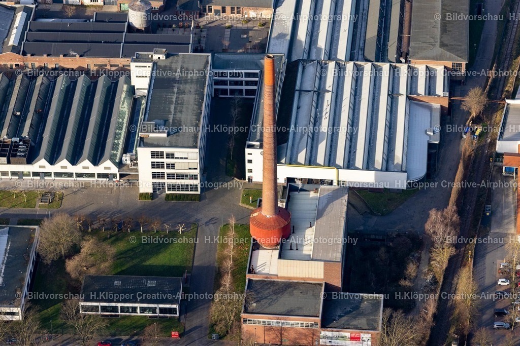 Luftbild Kesselhaus Krefeld-8157 | Luftbildfotografie Werksgelände und technische Anlagen und Infrastruktur im stillgelegten Industriedenkmal " Kesselhaus " an der Straße Girmesgath in Krefeld im Ruhrgebiet im Bundesland Nordrhein-Westfalen, Deutschland - Realisiert mit Pictrs.com