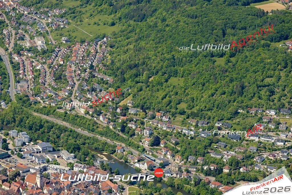 Luftaufnahme von Künzelsau Vs Google Maps- Die Luftaufnahme wurde 2025 vom UL-Flugzeug heraus erstellt ( keine Drohne ) - Hochauflösende Luftaufnahme - für professionelle Ausdrucke geeignet. Die Geschenkidee !Mit Lizenz und Bildrechte bestellbar