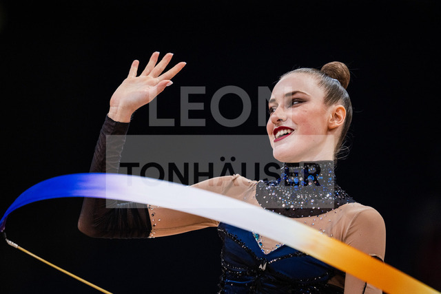 Die Finals 2026 - Rhythmische Sportgymnastik, 26.07.2026 | Darja Verfolomeev - TSV Scheiden 1902 e.V. (Band); Die Finals 2026 - Rhythmische Sportgymnastik am 26.07.2026 in der ZAG-Arena, Hannover - Realisiert mit Pictrs.com