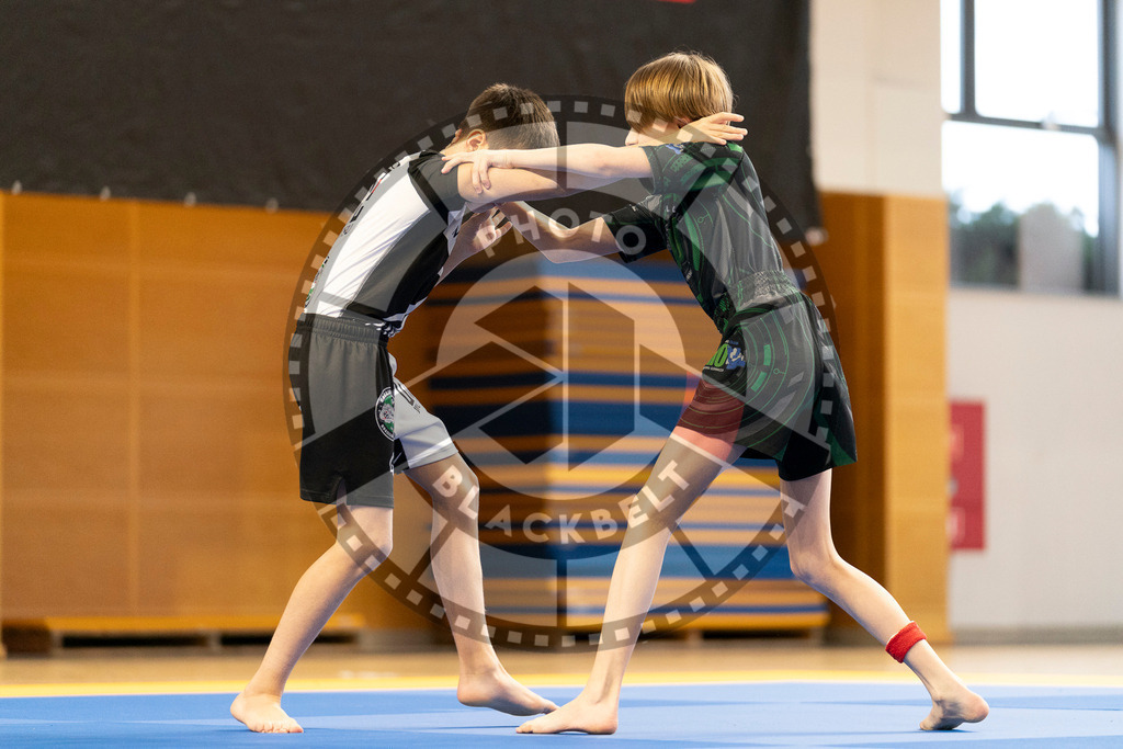 20240316PBB0972 | Athletes compete during the ADCC Eastern European Open grappling Competition in Poznan, Poland, on March 16, 2024.