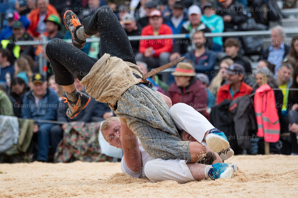 Schwingen -  Appenzeller Kantonal Schwingfest 2024 | Hundwil, 7.7.24, Schwingen - Appenzeller Kantonal Schwingfest.
