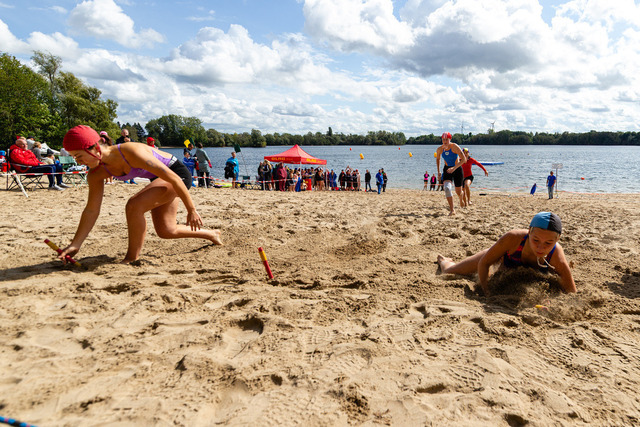 DLRG, Rettungssport, Beach- & Oceanevents, Landesmeisterschaften Freiwasser Rettungssport NRW 2025 13.09.2025 | Kalkar-Wissel, Deutschland - September, 13: Landesmeisterschaften Freiwasser Rettungssport NRW 2025 (Foto: Benedikt Lang (DLRG)) - Realisiert mit Pictrs.com