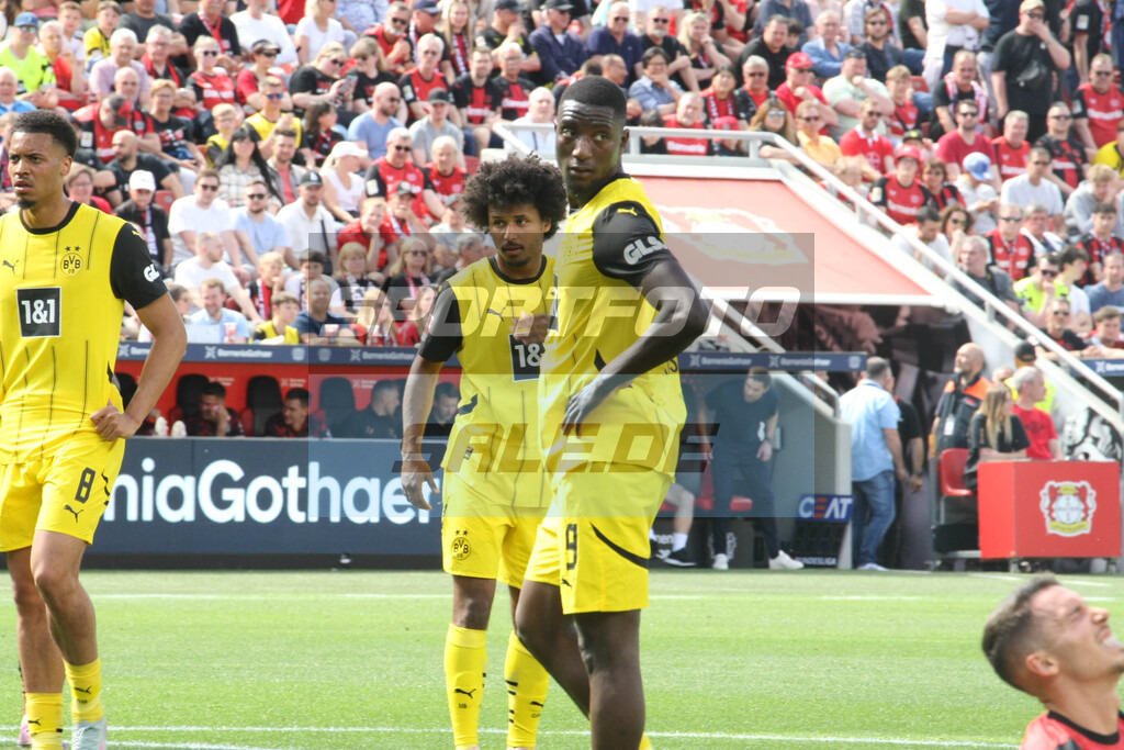 Bayer 04 Leverkusen - Borussia Dortmund | Serhou Guirassy - © Sportfoto-Sale (MK) - Realisiert mit Pictrs.com
