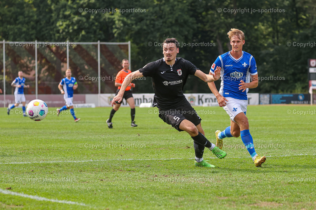 Giessen_Darmstadt (240) | 16.07.2023; Testspiel; Waldstadion Gießen; FC Gießen - SV Darmstadt 98; Ergebnis: 2:0 (0:0)