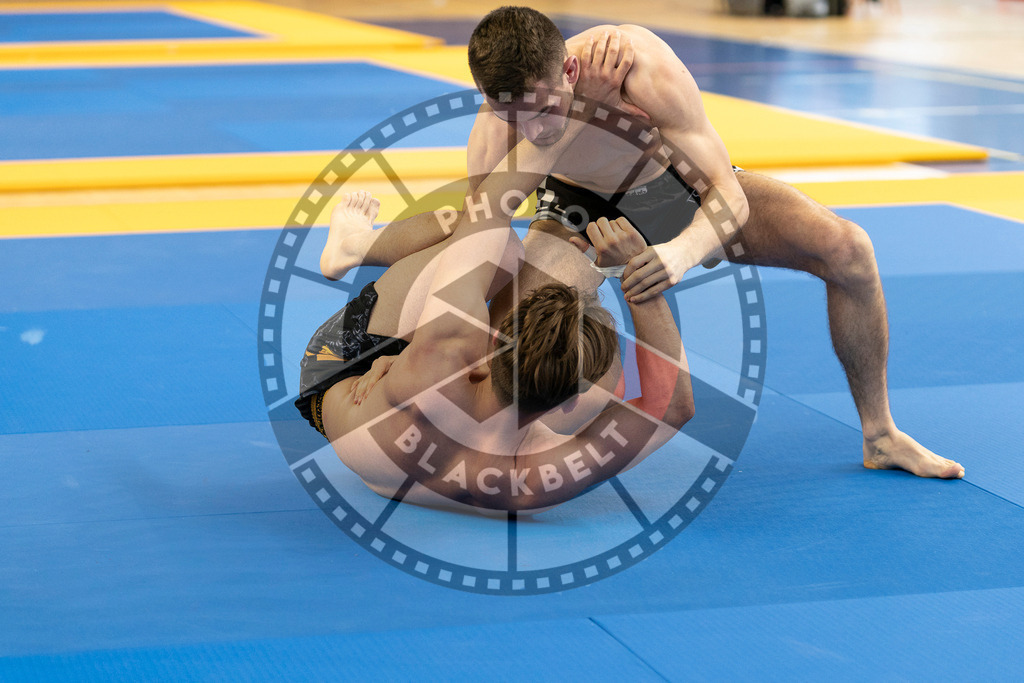 20240316PBB0249 | Athletes compete during the ADCC Eastern European Open grappling Competition in Poznan, Poland, on March 16, 2024.