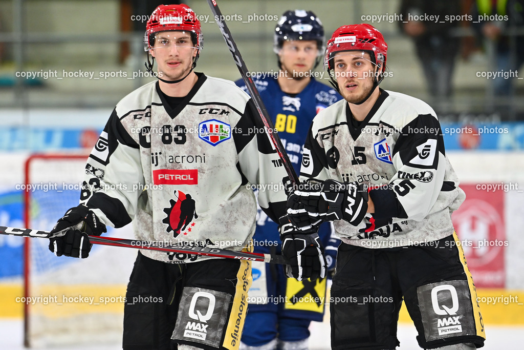 EK Zeller Eisbären vs. HDD Jesenice 1.10.2022 | #83 Kumanovic Lovro, #15 Sojer Mark