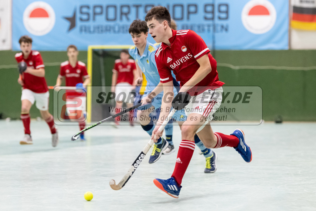 SFE_20230305_0092 | Deutsche Meisterschaft Männliche U16 Halle 2023 am 05.03.2023 in Köln (KTHC Stadion Rot-Weiss Köln Tennis and Hockey Club), Photo: Stephan Fehrmann 2022 (Sports-Gallery)