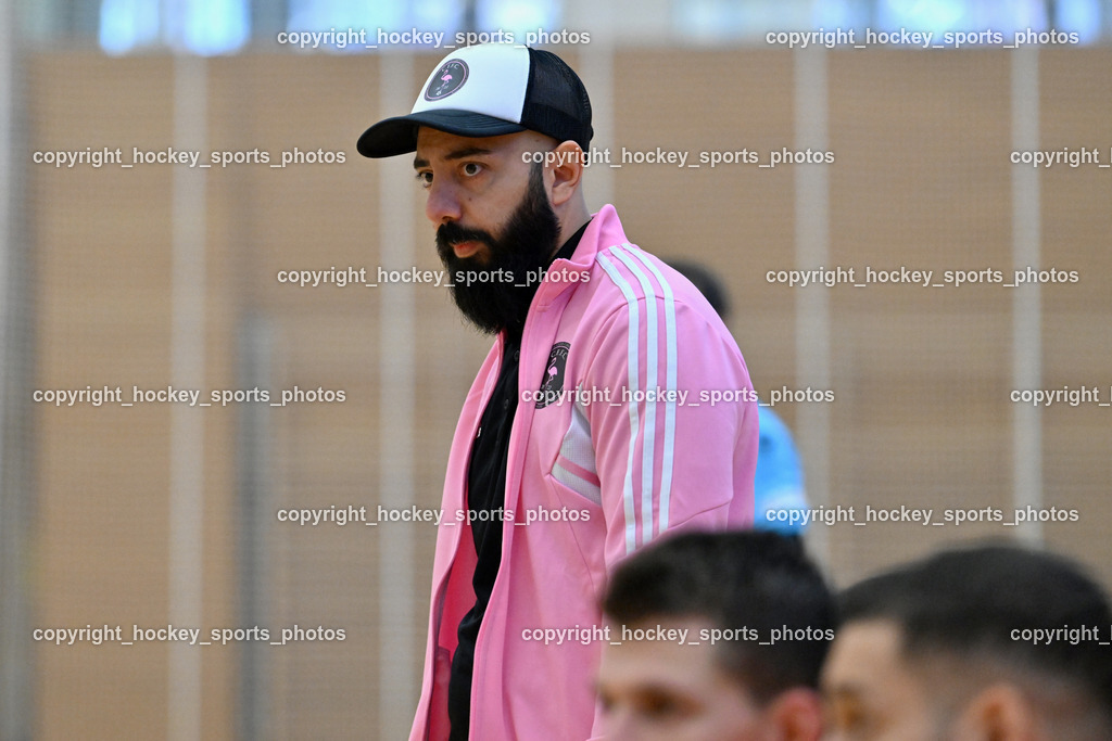 Carinthia Flamengo Futsal Club vs. Dynamo Triestingtal | Headcoach Carinthia Flamengo Ugur Koc, Carinthia Flamengo Futsal Club vs. Dynamo Triestingtal, Carinthia Flamengo Futsal Club vs. Dynamo Triestingtal am 29.12.2024 in Villach (Ballspielhalle St. Martin), Austria, (Photo by Bernd Stefan)