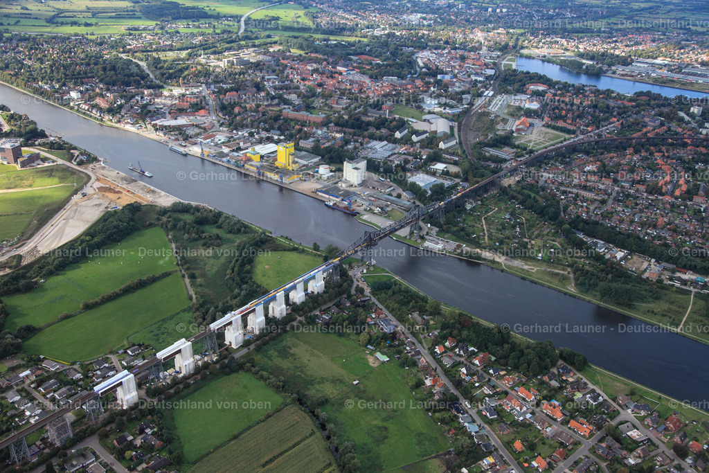 3071138 | Eisenbahnbrücke über den Nord-Ostsee-Kanal bei Rendsburg
