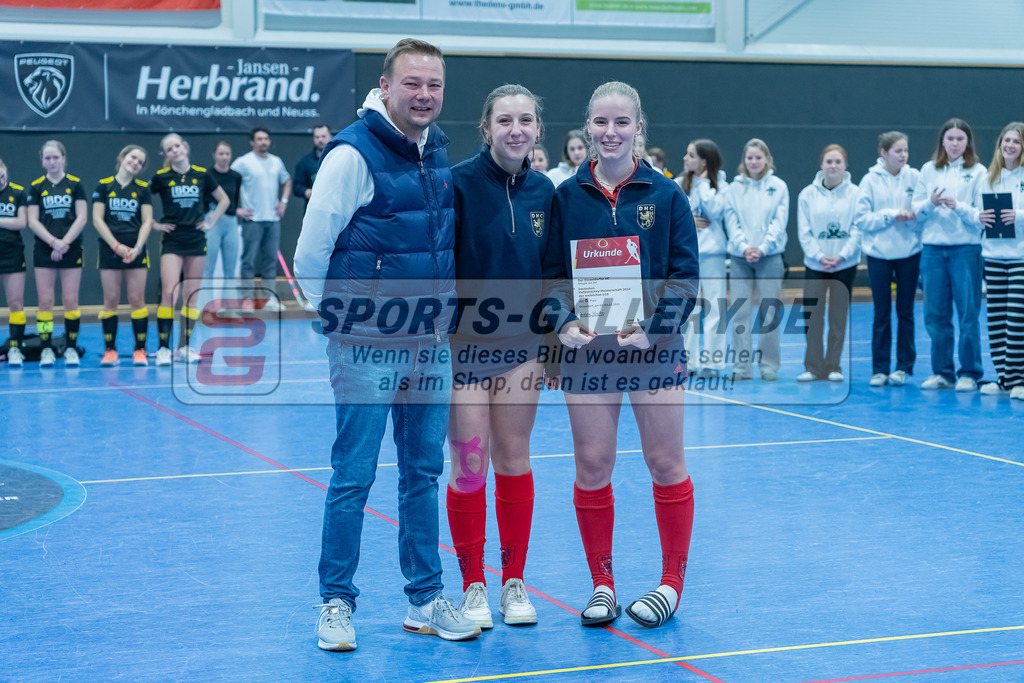 HK_20240303_109454 | Finale und Ehrungen Deutsche Meisterschaft WU16 am 3.3.2024 Hallo DHC, Düsseldorf ,