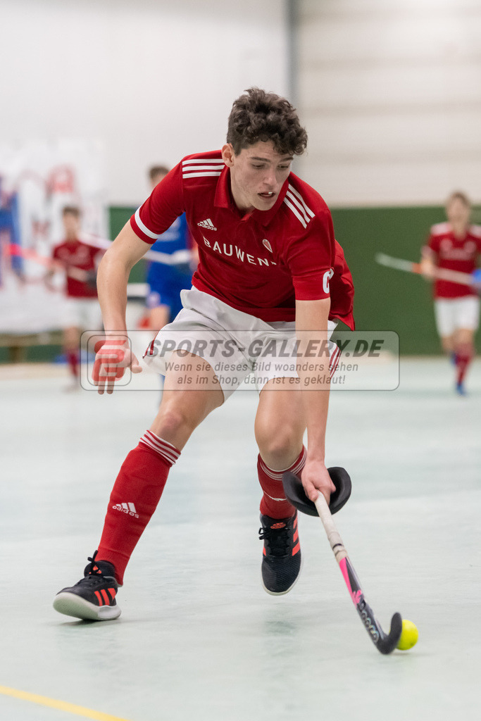 SFE_20230305_0058 | Deutsche Meisterschaft Männliche U16 Halle 2023 am 05.03.2023 in Köln (KTHC Stadion Rot-Weiss Köln Tennis and Hockey Club), Photo: Stephan Fehrmann 2022 (Sports-Gallery)