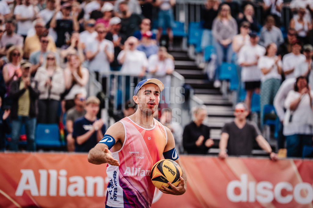 Beachvolleyball | Männer | Allianz German Beach Tour 2025 | Tourstop Hamburg | 01.06.2025 | Tilo Rietschel