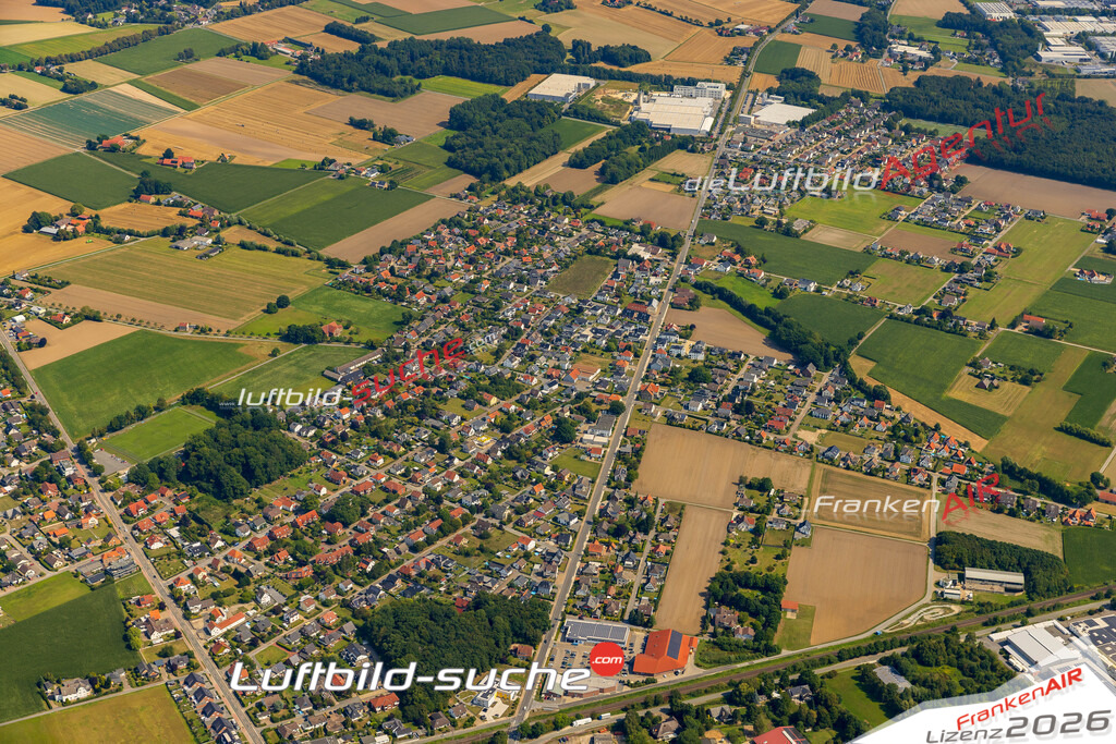 Schrägluftbild  Bruchmühlen  Rödinghausen - Das Luftbild wurde 2025 vom UL-Flugzeug heraus erstellt (ohne Drohne- keine Drohnenaufnahme ) - Hochauflösende Luftaufnahme -Nicht vergleichbar mit Google Maps oder Satelittenbilder- Die Geschenkidee !Mit Lizenz und Bildrechte bestellbar