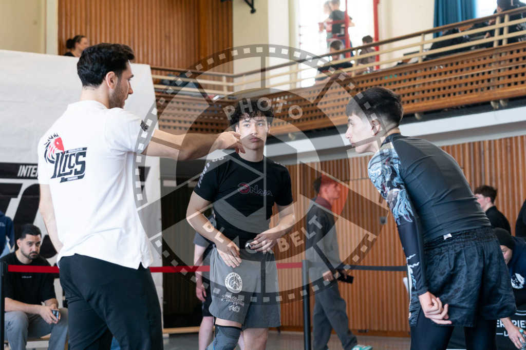 20250329PBB1466 | Fighters compete during the International Luta Livre (ILLCS) Germany IX Spring 2025 Competition spring on March 29, 2025 in Hannover, Germany.© Chiara Dazi