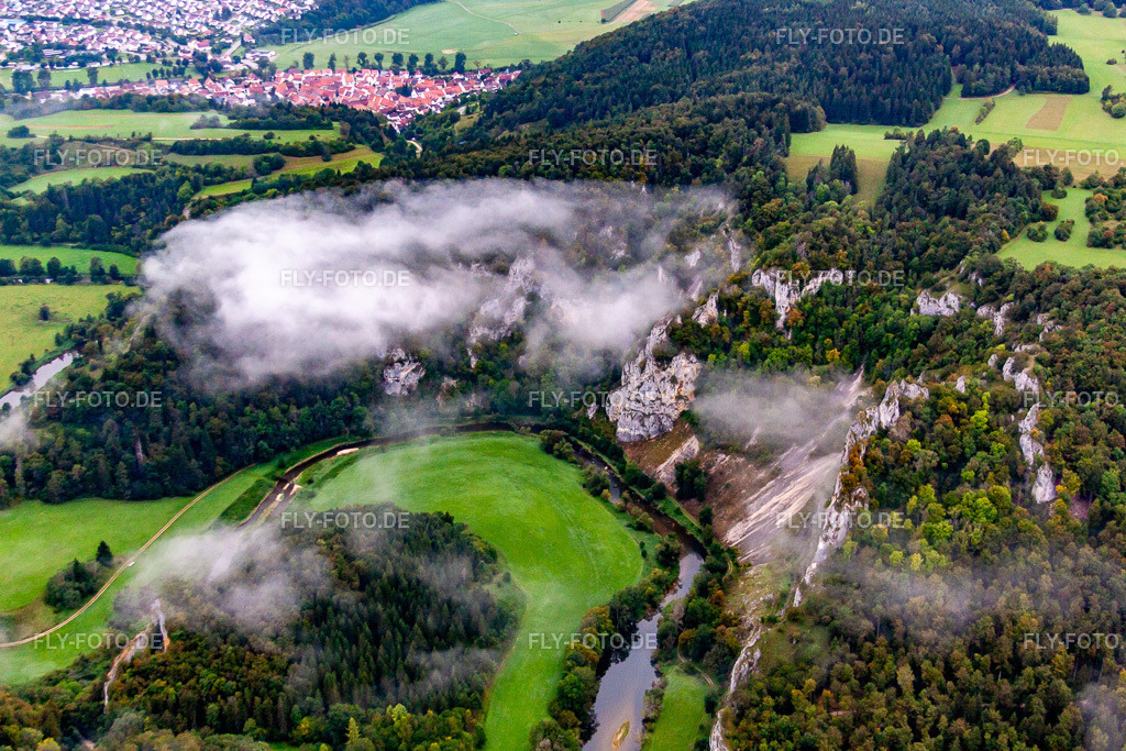 Donaudurchbruch | Luftbild: Donaudurchbruch in Buchheim im Bundesland Baden-Württemberg in Deutschland. Foto: IMG_71778.jpg vom 31.08.2014 durch Werner Riehm/FLY-FOTO.de - Realisiert mit Pictrs.com