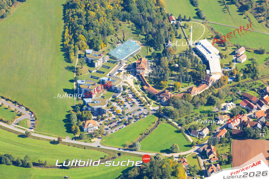 Die Luftaufnahme der Stadt Bad-colberg wurde vom UL-Flugzeug heraus erstellt ( keine Drohne )- hohe Auflösung für beste Qualität
