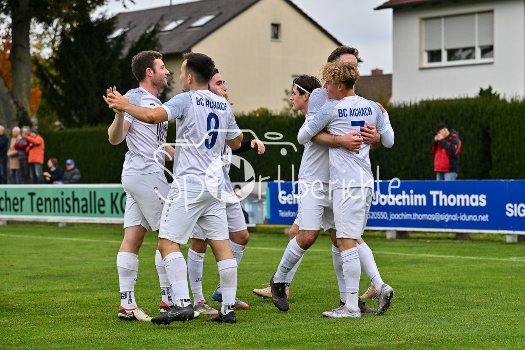 BC Aichach - TSV Inchenhofen | Jubel nach 1-0 / Aichach 7