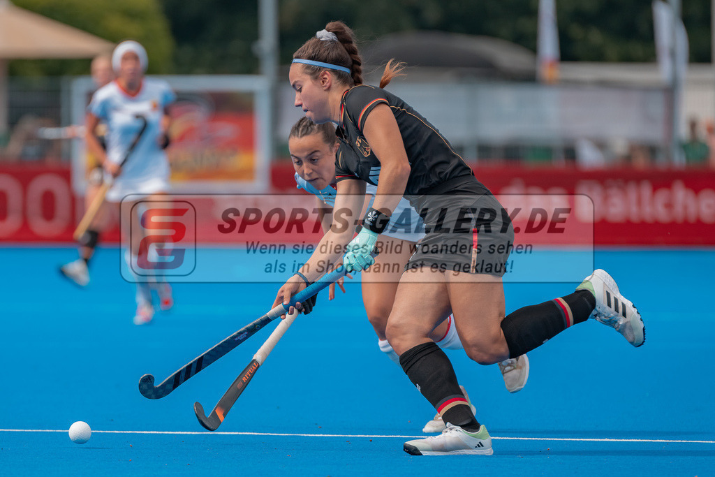 HK_20230715_102718 | Euro Hockey WU18 SF2 Spain vs Germany Championship Girls &amp; Boys am 15.7.2023 CHTC , Krefeld ,