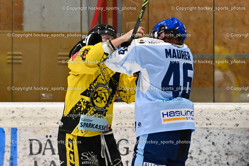 EC Spittal Hornets vs. ESC Steindorf 7.12.2022 | #33 Kabas Michael, #46 Maurer Julian