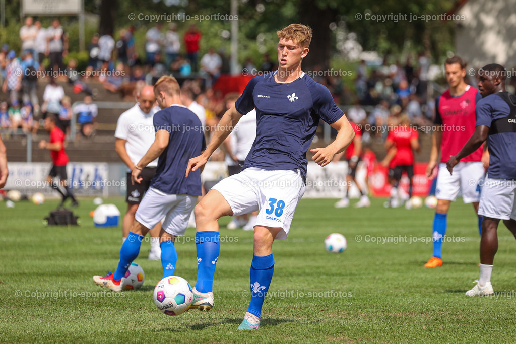 Giessen_Darmstadt (23) | 16.07.2023; Testspiel; Waldstadion Gießen; FC Gießen - SV Darmstadt 98; Ergebnis: 2:0 (0:0)
