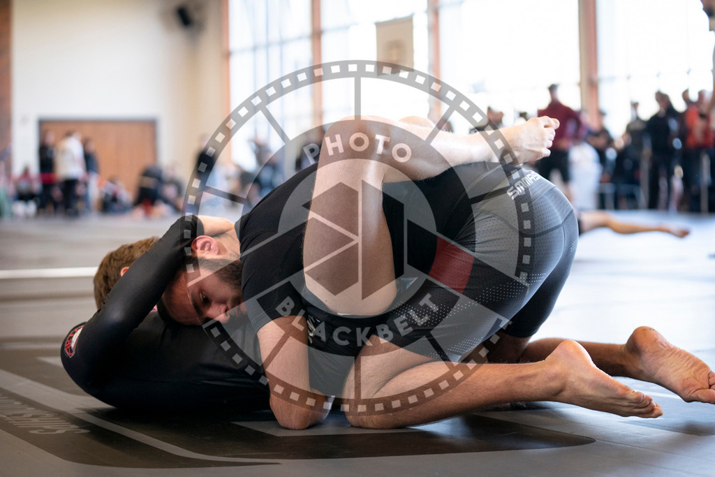 20240309PBB6436 | Fighters compete during the International Luta Livre (ILLCS) Spring Championship in Hannover, Germany, on March 9, 2024.
