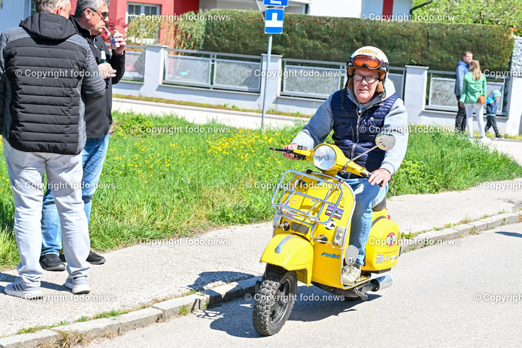 Lets Vespa togehter 2025_ Vespatreffen Neuhofen_ 27.04.2025-162 | 27.04.2025, Neuhofen, Kremsmuenster, AUT, Lets Vespa togehter 2025, Vespatreffen, im Bild Teilnehmer Vespatreffen, Motorsport Stadler©Copyright: Harald Dostal / fodo.media   Alle Bilder honorarfrei