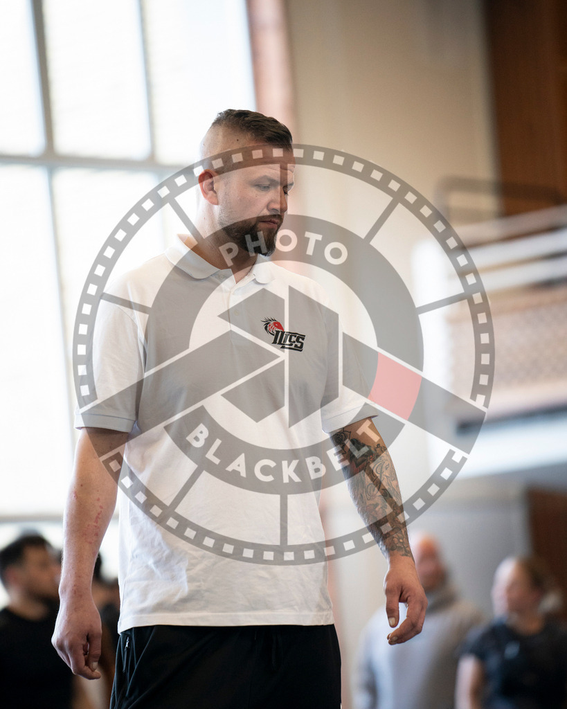 20240309PBB6739 | Fighters compete during the International Luta Livre (ILLCS) Spring Championship in Hannover, Germany, on March 9, 2024.