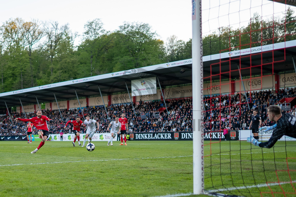 SG Sonnenhof Großaspach vs. SGV Freiberg, Fussball, Regionalliga Suedwest, 30. Spieltag, 22.04.2026 | #,SG Sonnenhof Großaspach vs. SGV Freiberg, Fussball, Regionalliga Suedwest, 30. Spieltag, 22.04.2026