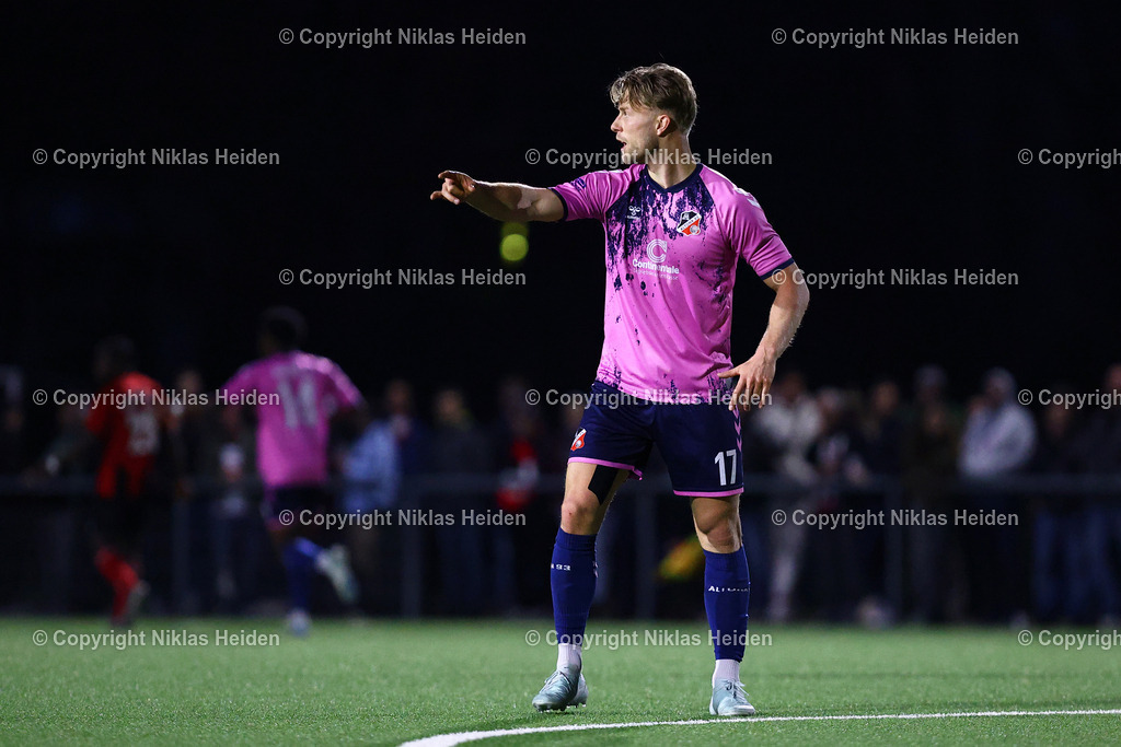 NH_Concordia_Altona93_OberligaHamburg_04042025 | #17 Rasmus Tobinski (Altona 93)Fußball I Herren I Gamesright Oberliga Hamburg I Saison 2024-2025 I  30. Spieltag I Concordia - Altona 93 I 04.04.2025 I Sportplatz Bekkamp