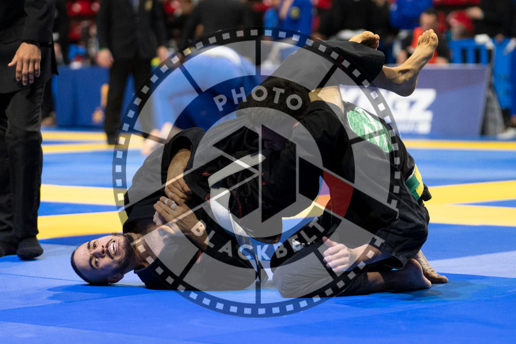20240119PBB1031 | Fighters compete during the IBJJF European Championship in Paris, France, on January 19, 2024.