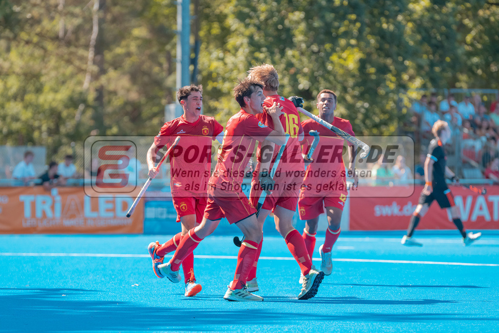 HK_20230711_101268 | Euro Hockey MU18 Spain vs Netherlands Championship Girls &amp; Boys am 11.7.2023 CHTC , Krefeld ,