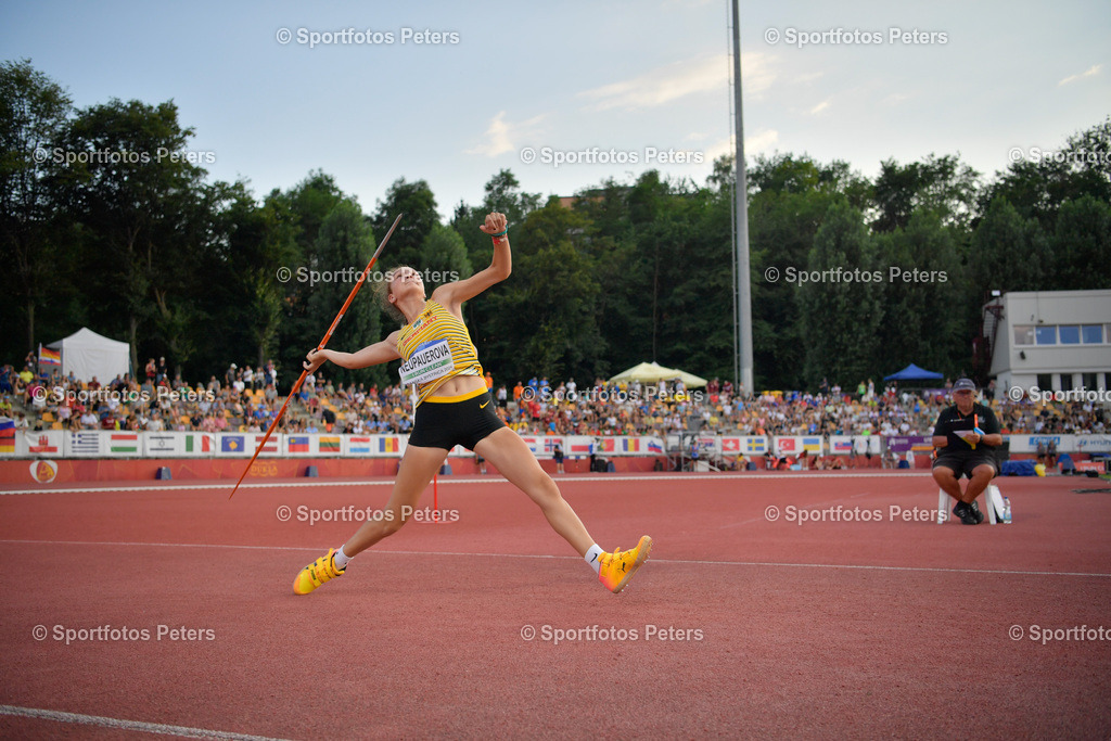 U18 EM - Tag 4_112 | European Athletics U18 Championships am 21.07.2024 in Banska Brystica; Speerwurf, Konstanze Irlinger. Foto: Kai Peters - Realisiert mit Pictrs.com