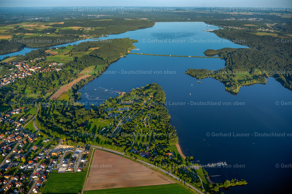 4051041 | ABSBERG 03.09.2021 Uferbereiche am Seegebiet des " Großer Brombachsee " in Absberg im Bundesland Bayern, Deutschland. // Riparian areas on the lake area of " Grosser Brombachsee " in Absberg in the state Bavaria, Germany. Foto: Gerhard Launer