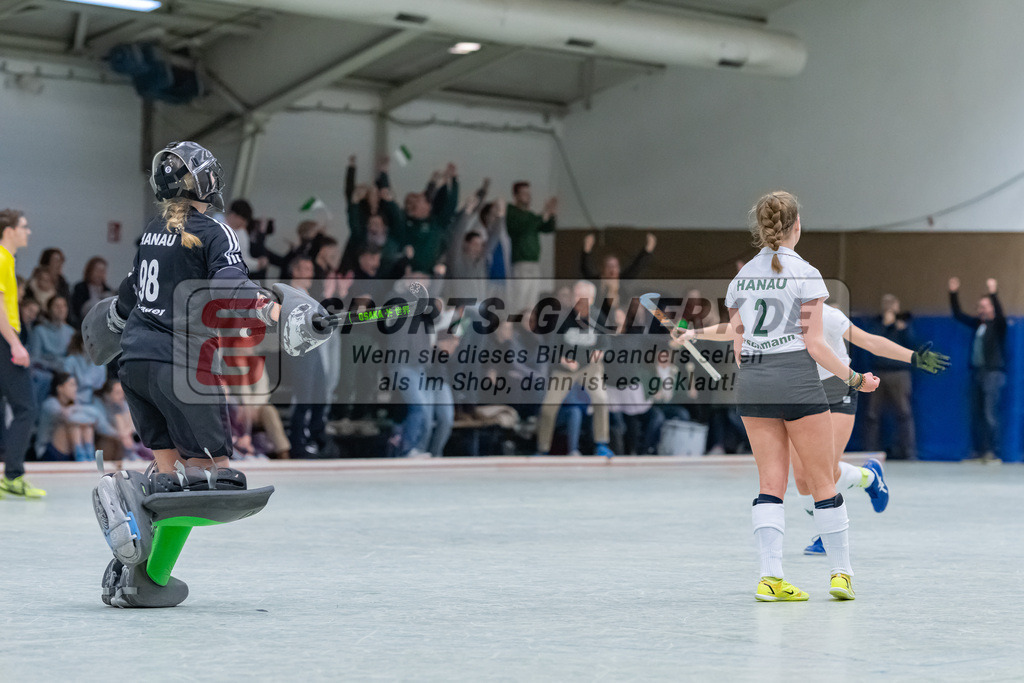 HK_20230226_105014 | Deutsche Meisterschaft WU16 Spiel 2. Halbfinale Mannheimer HC - 1. Hanauer THC am 26.2.2023 DSC 99, Düsseldorf ,