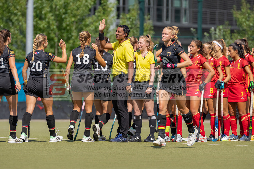 HK_20230823_103815 | 4 Nations Tournament Spiel um Platz 1 ( WU21 ) Germany - Spanien am 23.8.2023 DHC Düsseldorf, Düsseldorf ,