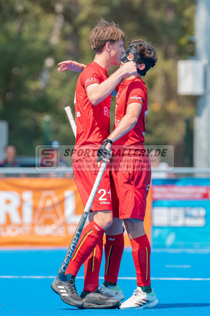 HK_20230709_100098 | Euro Hockey MU18 Belgium - Ireland Championship Girls &amp; Boys am 9.7.2023 CHTC , Krefeld ,