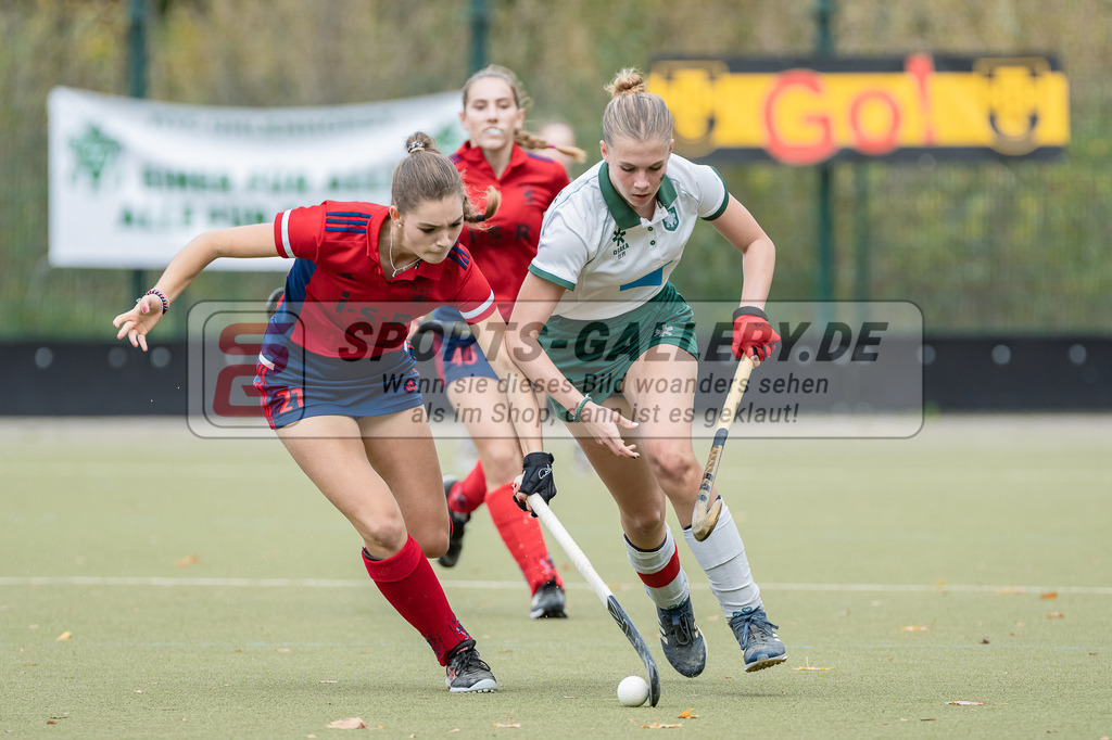 HK_20231022_106069 | Finale Deutsche Meisterschaft Feld WU16 Uhlenhorst Mülheim - Düsseldorfer HC am 22.10.2023 DHC, Düsseldorf ,
