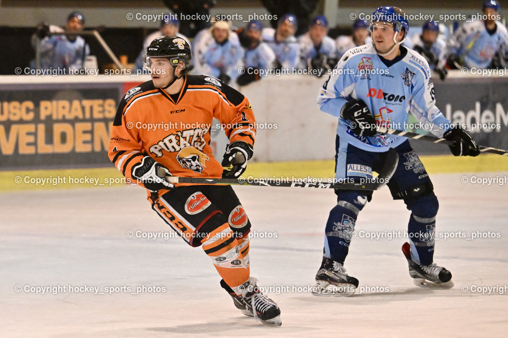 USC Velden vs. ESC Steindorf 9.1.2023 | #4 RassI Benjamin, #18 Pöck Markus