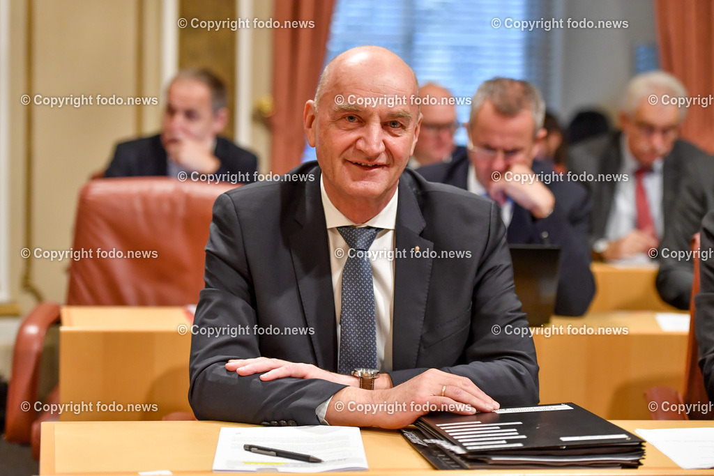 Landhaus Linz_ Promenade_ Landtagssitzung_ 26.01.2023-18 | 26.01.2023, Landhaus Linz AUT, Promenade, Landtagssitzung, im Bild Christian Doerfel (VP, Labg., Klubobmann, Bgm. Steinbach an der Steyr)