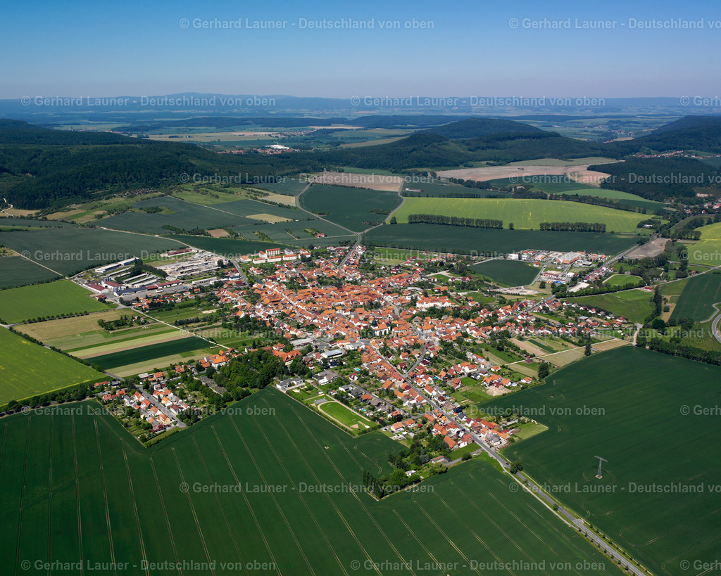 2634429 | BREITENWORBIS 09.06.2006 Stadtansicht des Innenstadtbereiches  in Breitenworbis im Bundesland Thüringen, Deutschland // City view on down town  in Breitenworbis in the state Thuringia, Germany Foto: Gerhard Launer