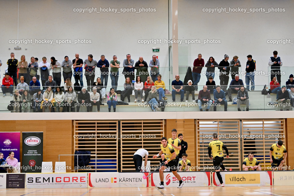 VSV Unihockey  vs. FBK Loka  | Besucher Ballspielhalle St. Martin, VSV Unihockey  vs. FBK Loka , VSV Unihockey  vs. FBK Loka  am 25.01.2026 in Villach (Ballspielhalle St. Martin), Austria, (Photo by Bernd Stefan)