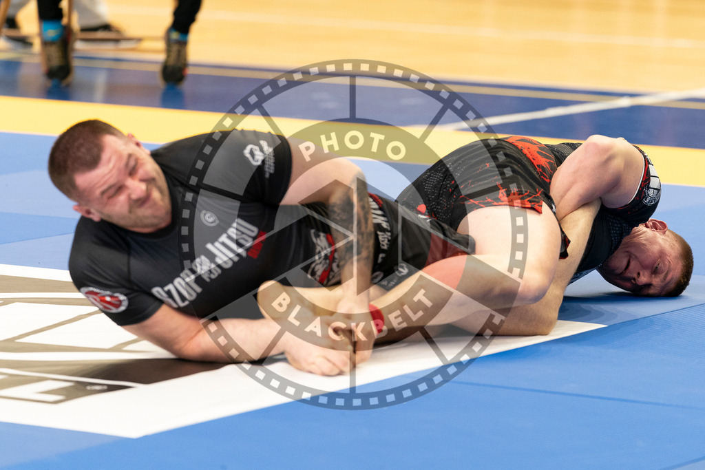 20240316PBB2497 | Athletes compete during the ADCC Eastern European Open grappling Competition in Poznan, Poland, on March 16, 2024.