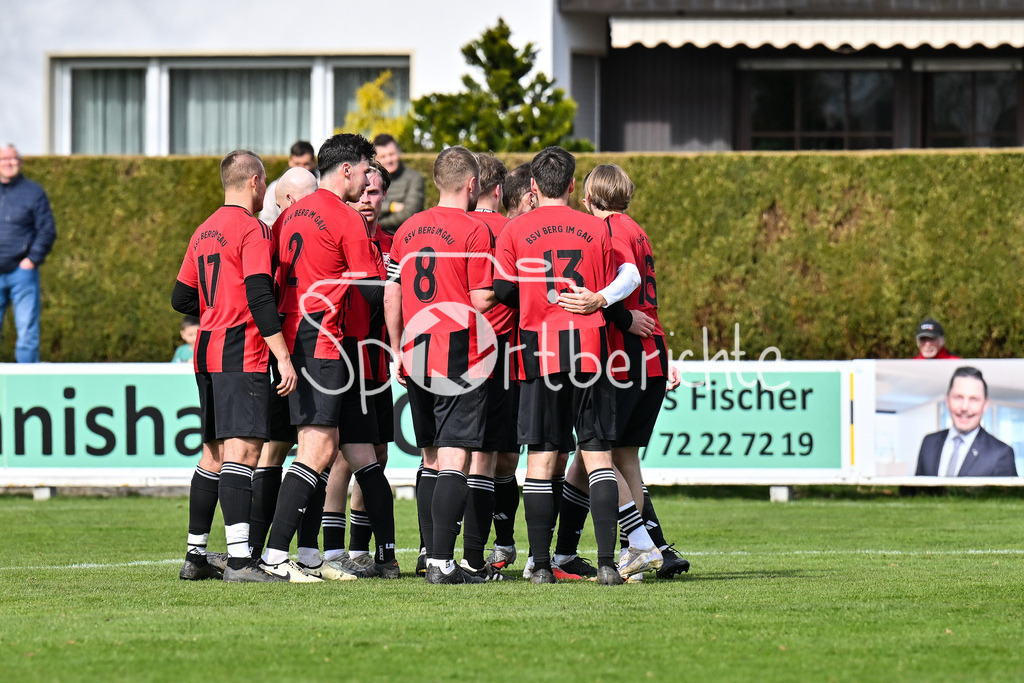 BC Aichach - BSV Berg im Gau | Jubel nach 0-1 BIG 15