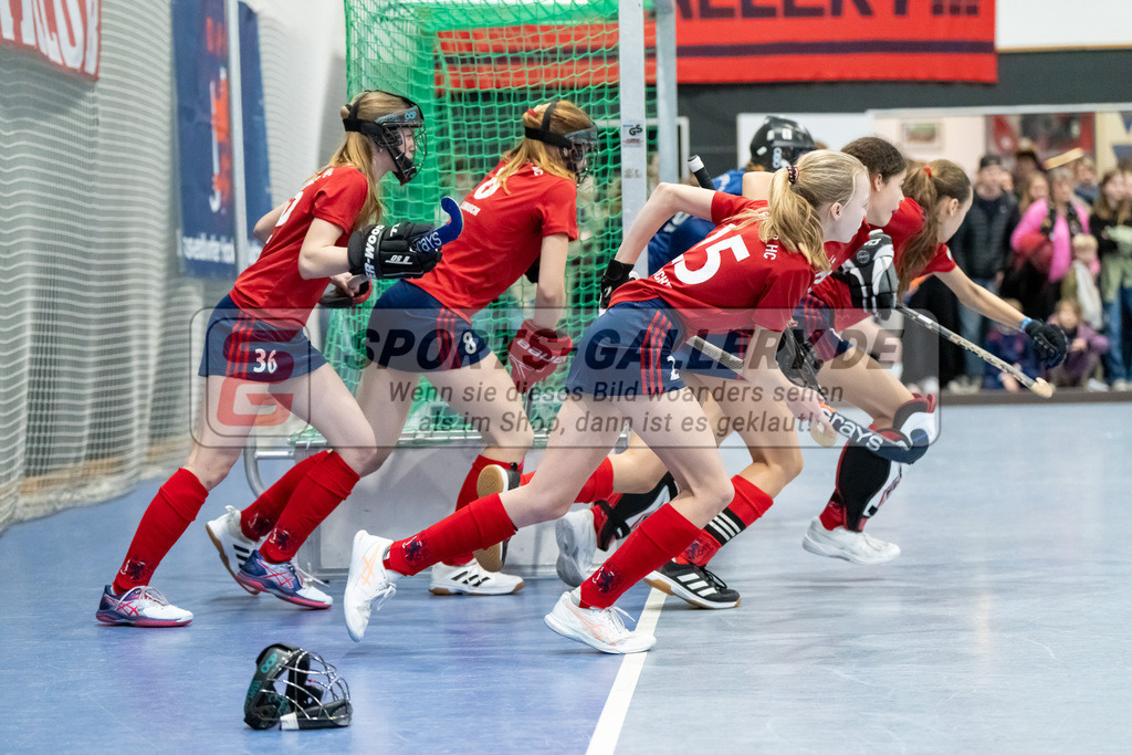 HK_20250223_103115 | Deutsche Meisterschaft wU14 Finale und Ehrungen am 23.2.2025 Düsseldorfer HC, Düsseldorf