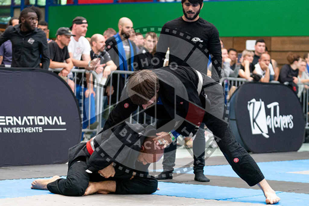 20230826PBB52249 | Fighters compete during the AJP INTLPRO BJJ and grappling competition in Hamburg, Germany, on August 26 2023.