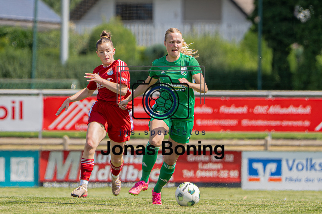 Fußball I Damen I Saison 2026-2027 I Testspiel  I TuS Lutten - SG TiMoNo  I 14257 | jns.sportfotos - Realisiert mit Pictrs.com