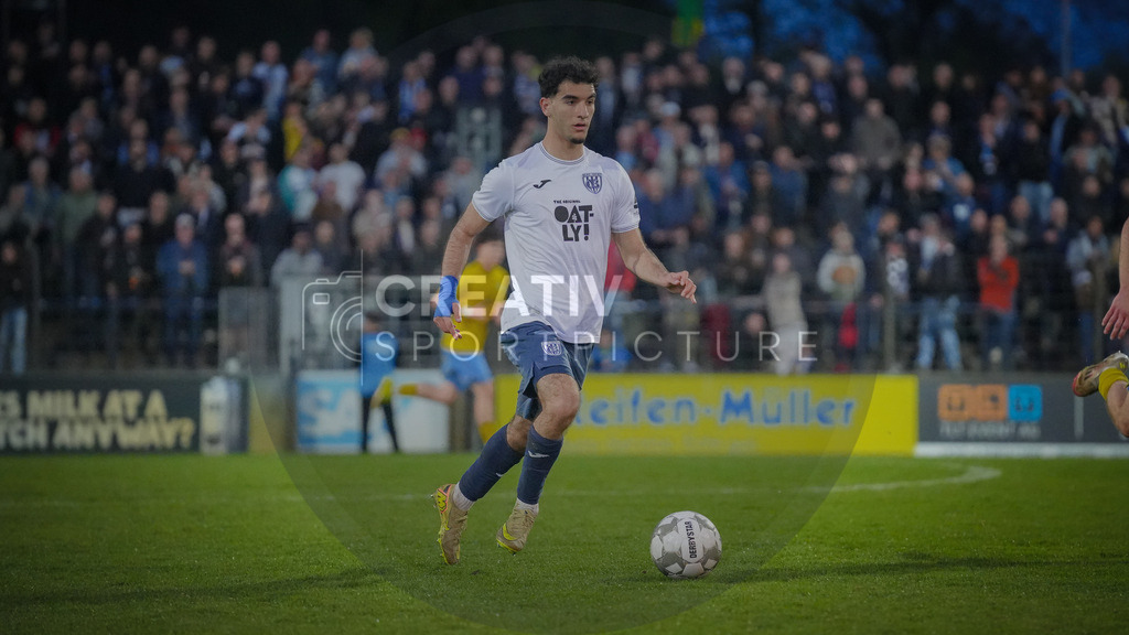 Fußball, Herren, Saison 2025/2026, Regionalliga Nordost, 30. Spieltag, FSV 63 Luckenwalde vs. SV Babelsberg 03, Freitag 17.04.2026, Karl-Liebknecht-Stadion Potsdam | Fußball, Herren, Saison 2025/2026, Regionalliga Nordost, 30. Spieltag, FSV 63 Luckenwalde vs. SV Babelsberg 03, Freitag 17.04.2026, Karl-Liebknecht-Stadion Potsdam, Im Bild: George Didoss (Babelsberg) - Realisiert mit Pictrs.com