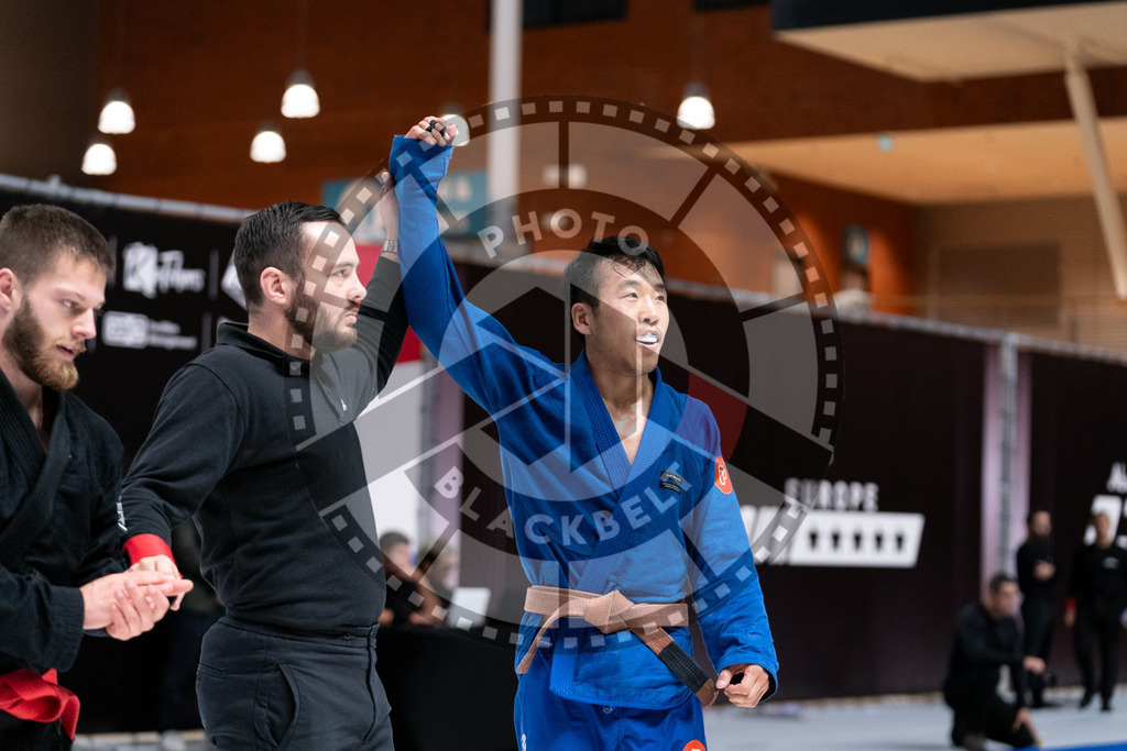 20241012PBB2442 | Athletes compete during the AJP Tour Europe Continental Jiu-Jitsu Professional Championship on October 12, 2024 in Almere near Amsterdam, Netherlands. © Chiara Dazi / photoblackbelt