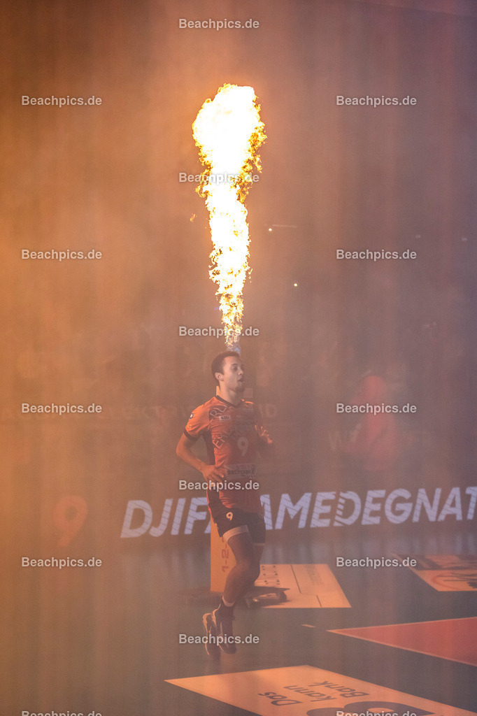 2024-00111576-Bundesliga-BR-Volleys-Haching-München |  16.11.2024; Berlin Foto: Gerold Rebsch - www.beachpics.de